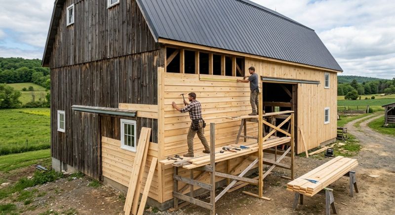 Barn Siding Installation Service